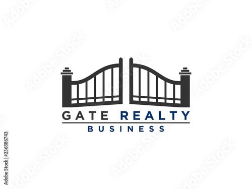 Fotomural gate logo design inspiration