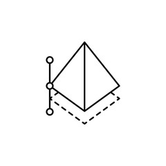 Poster - design tool icon. Element of business icon. Premium quality graphic design icon. Signs and symbols collection icon for websites, web design, mobile app