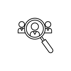 Poster - recruit, rookie icon. Element of business icon. Premium quality graphic design icon. Signs and symbols collection icon for websites, web design, mobile app