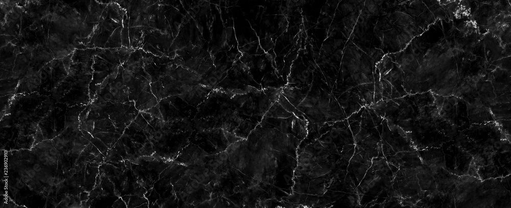 Natural black marble texture for skin tile wallpaper luxurious background, for design art work. Stone ceramic art wall interiors backdrop design. Marble with high resolution - obrazy, fototapety, plakaty 