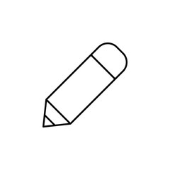 Poster - edition, pencil tool icon. Element of editorial design icon. Thin line icon for website design and development, app development. Premium icon