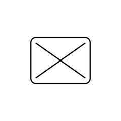 Poster - edition, image icon. Element of editorial design icon. Thin line icon for website design and development, app development. Premium icon