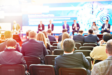 Modern business conference