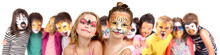 Kids With Face-paint