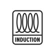 Induction (cooking) spiral, electrical sign