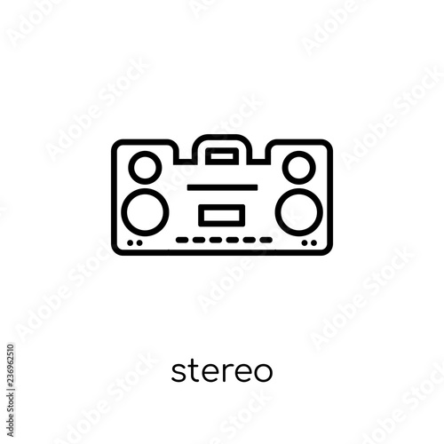 Fotografía stereo icon from Electronic devices collection.