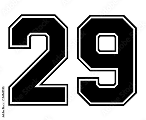 number 29 jersey