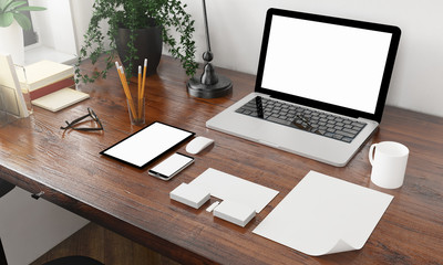 Poster - corporate identity elements