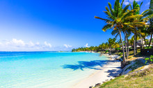 Amazing Tropical Beach Scenery. Mauritius Island, Bel Mare
