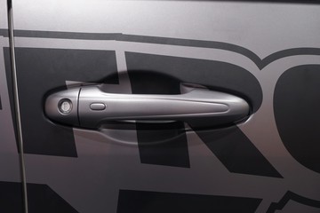 Poster - Car door handles are an important part of a car.