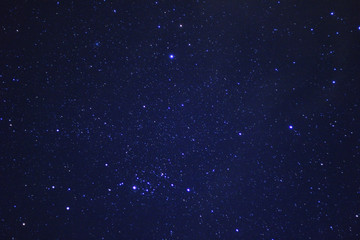 abstract background with stars and nebula