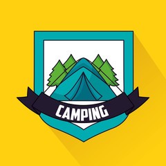 Poster - camping summer related