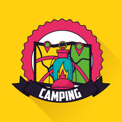 Poster - camping summer related