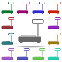 Poster - gravity weighing scales icon. Elements of Shop in multi color style icons. Simple icon for websites, web design, mobile app, info graphics