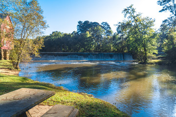 Canvas Print - Starrs Mill and Waterfall