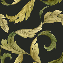 Modern Art Nouveau Tiffany Vector Pattern