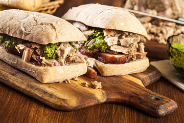 Sticker - Italian porchetta sandwich