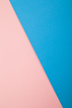 Color Paper. Blue And Pink Color Paper For Background