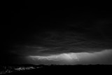 Fototapeta Na sufit - Storm and lightning in Balaguer, Lleida, Spain