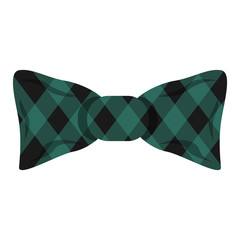 Poster - Elegant square bow tie icon. Cartoon of elegant square bow tie vector icon for web design isolated on white background