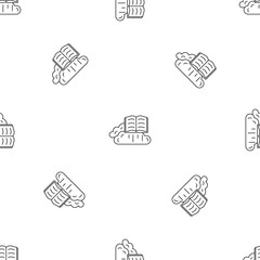 Poster - Cloud reading pattern seamless vector repeat geometric for any web design