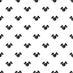Poster - Handshake pattern seamless vector repeat for any web design
