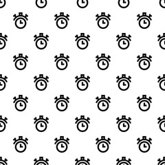 Poster - Stopwatch pattern seamless vector repeat for any web design