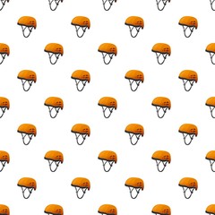 Poster - Climbing helmet pattern seamless vector repeat for any web design