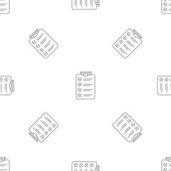 Poster - checklist pattern seamless vector repeat geometric for any web design