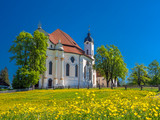 Wieskirche Pilgrimage Church. Bavaria, Germany