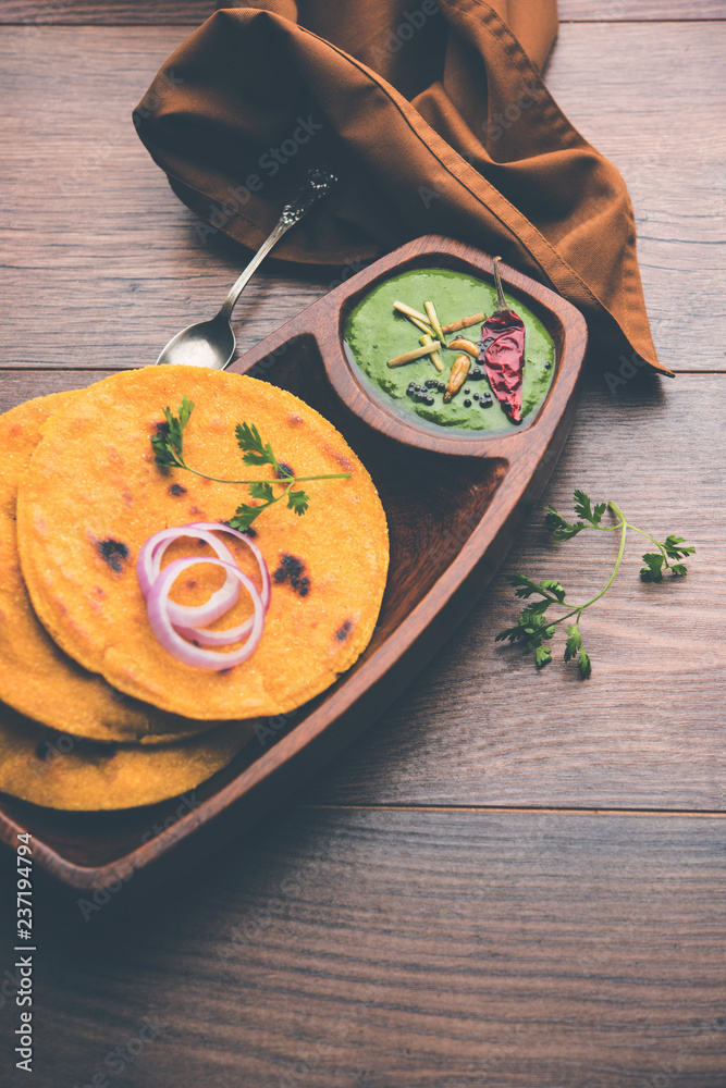 Makki di roti with sarson ka saag, popular punjabi main course recipe ...