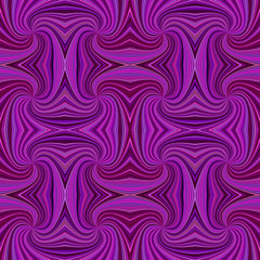 Poster - Purple seamless hypnotic abstract spiral stripe pattern background - vector curved ray illustration