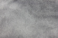 Washed Out Texture Background Of  Seamless Grey Empty Fabric, Close Up Top View. Blank Gray Fabric Backdrop, Empty Simple Grungy Canvas. Fashion Fabric Detail Of Empty Grey Color Shirt Wallpaper