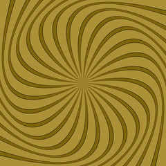 Poster - Abstract spiral ray background - vector graphic from spun rays