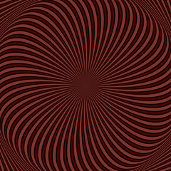 Poster - Abstract psychedelic spiral pattern background - vector graphic design