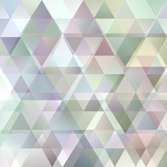 Poster - Gradient retro polygonal background template - vector graphic