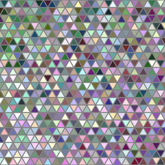 Poster - Geometrical regular triangle pattern background - vector graphic design