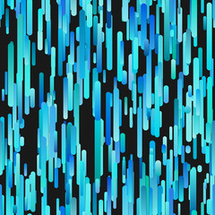 Poster - Abstract seamless trendy gradient vertical stripe pattern background - vector graphic design