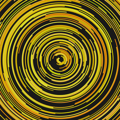 Poster - Abstract vector ring background from concentric half rings