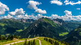 Fototapeta Do pokoju - Walmendinger Horn Bergwandern Bergtouren in den Alpen
