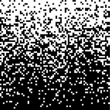 Pixel Gradient, Monochrome Background, Abstract Mosaic, Black White Halftone Shade. Vector Illustration Noise For Website Or Poster.
