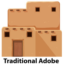 A Traditional Adobe House
