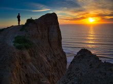 San Diego Coastal Scent At Sunset