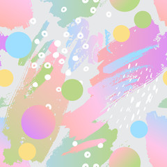 Wall Mural - Modern background in 80s 90s pop art style.