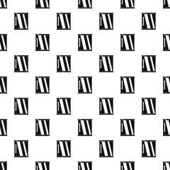 Poster - Mini refrigerator pattern seamless vector repeat geometric for any web design