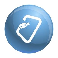 Poster - Carabine tool icon. Simple illustration of carabine tool vector icon for web design isolated on white background