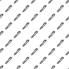 Poster - Pen pattern seamless vector repeat for any web design