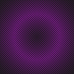 Poster - Abstract geometric halftone dot pattern background - vector graphic design from circles