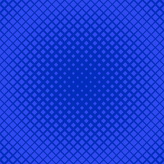 Poster - Abstract halftone square pattern background - vector graphic with diagonal squares