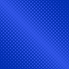 Poster - Retro abstract halftone diagonal square background pattern template